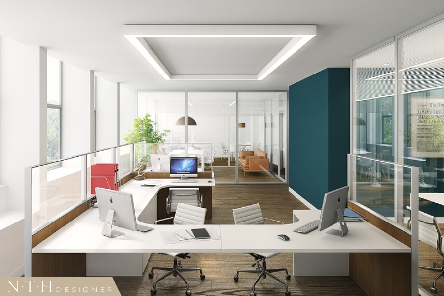 Chọn cách bố trí văn phòng hiện đại với không gian mở thích hợp