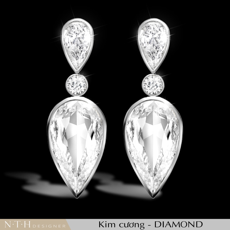 Đá trang sức tháng 4 - Kim cương Diamond