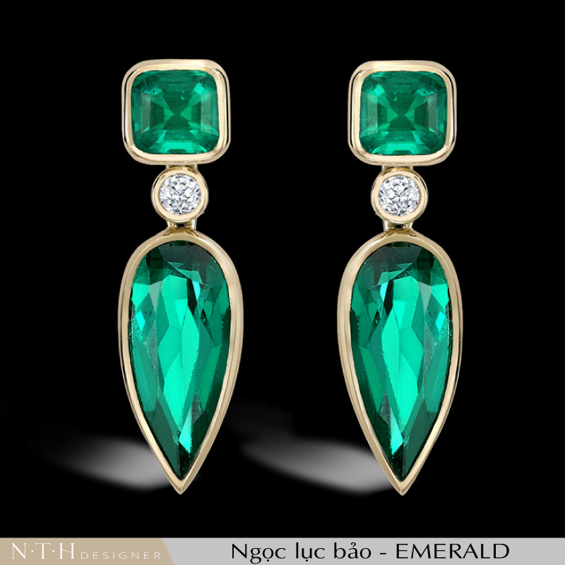 Đá trang sức tháng 5 - Ngọc lục bảo Emerald
