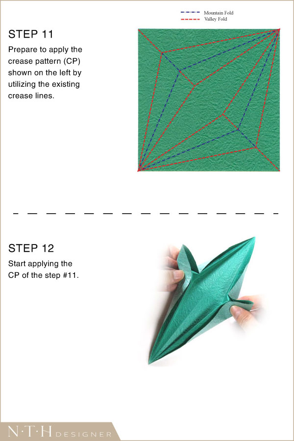 Hướng dẫn cách gấp con rồng bằng giấy Origami - Hình 6