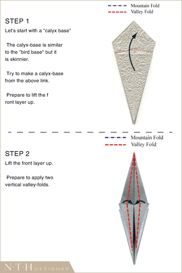 Hướng dẫn gấp hình con Hạc Origami bằng giấy - Hình 1