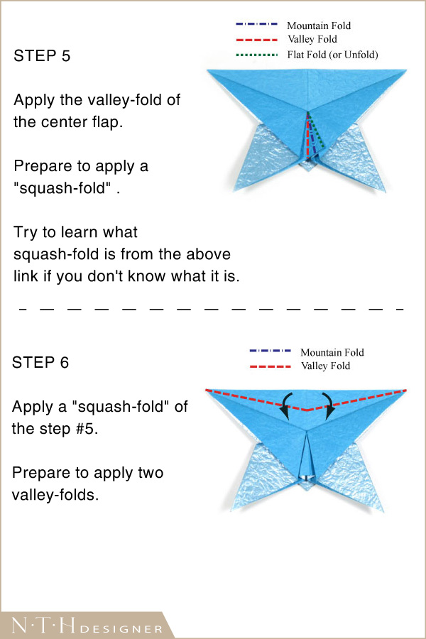 Hướng dẫn gấp hình con Bướm Origami bằng giấy - Hình 3