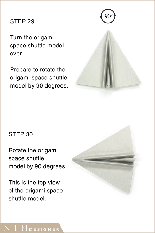 Hướng dẫn gấp hình máy bay Origami bằng giấy - Hình 15
