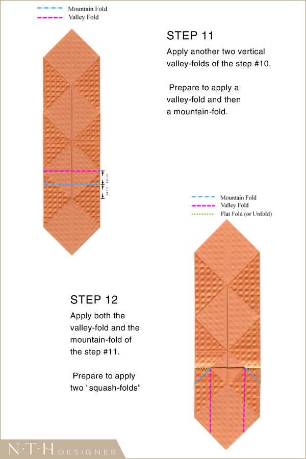 Hướng dẫn xếp hình thanh kiếm bằng giấy Origami Hình 6